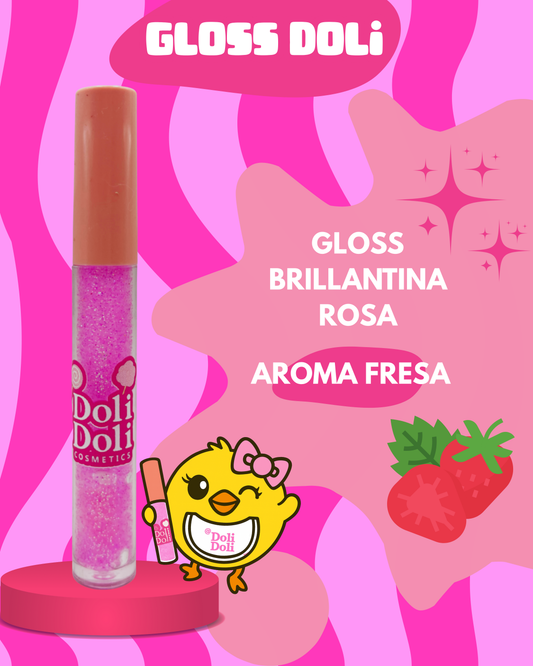 Gloss Doli Brillantina Rosa