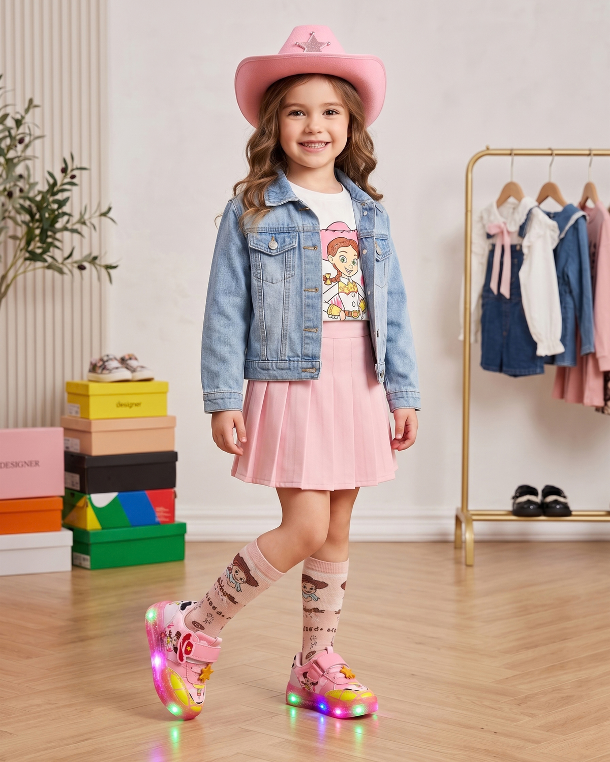 TENIS JESSIE LED